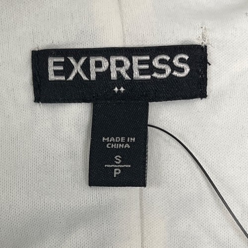 Mini vestido ceñido al cuerpo geométrico con lentejuelas blanco y negro Express para mujer talla S/P - Nuevo - Imagen 6 de 9