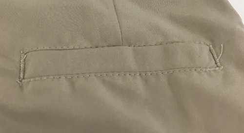 Nautica Boys School Uniform Shorts Flat Front Adjustable Waist Khaki Size 4 NWT - Picture 4 of 6