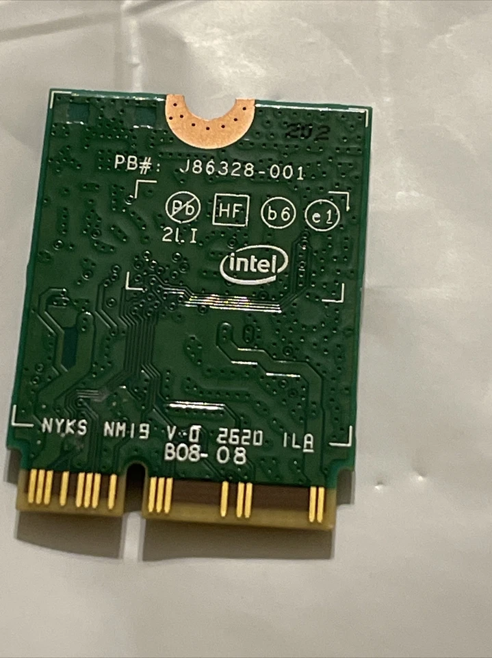 Genuine Intel Killer 1650i Wireless Wi-Fi 6 Bluetooth 5 AX201NGW ND6M1 0ND6M1 - Image 3 of 4