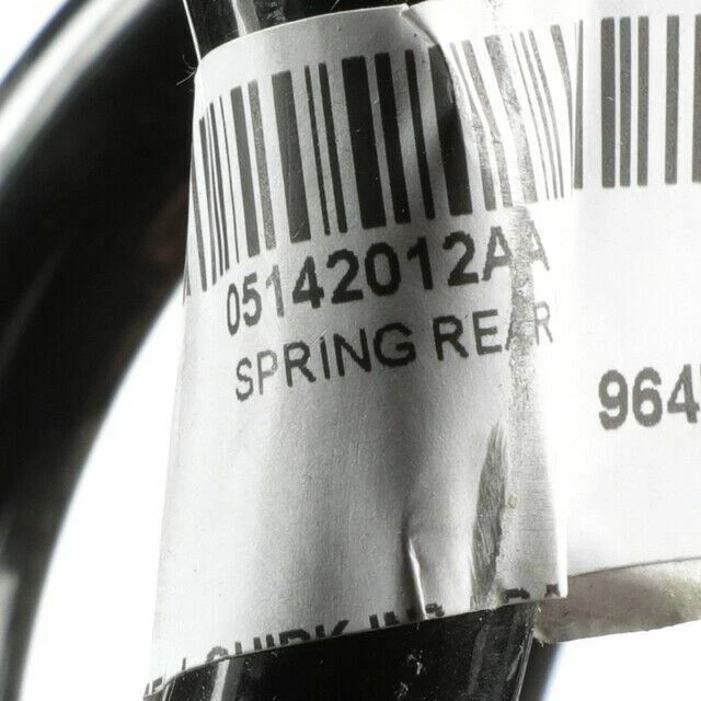 Genuine Mopar 2005-2006 Chrysler Crossfire Suspension Spring 5142012AA - Image 3 of 4