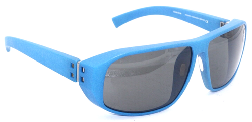 MYKITA MYLON HADRON COL310 BLUE/SILVER POALRIZED LENS AUTHENTIC SUNGLASSES 65-11 - Picture 2 of 4