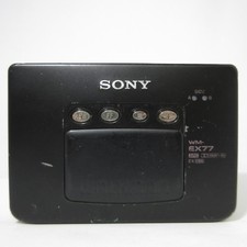 SONY WALKMAN CASSETTE PLAYER WM-EX77 BLACK VINTAGE RARE NOT WORKING 180416