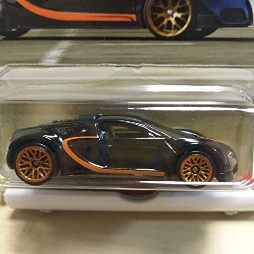 2021 Hot Wheels 1/4 Mile Finals BUGATTI VEYRON 16.4 Black #5 - Picture 2 of 3