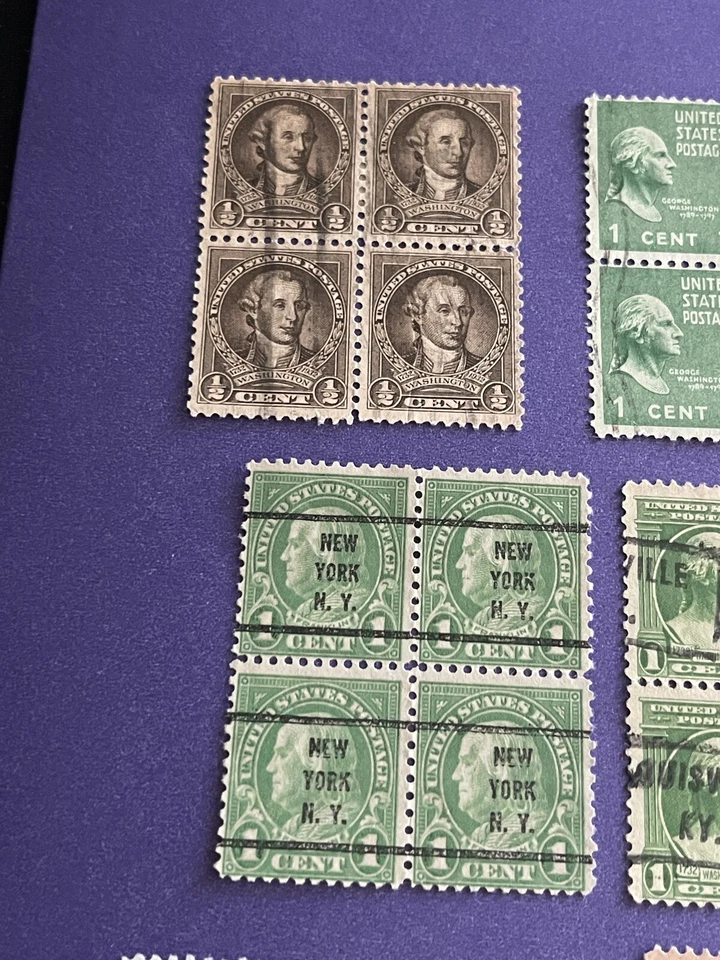 1926-1963 U.S. Commem.Block of 4 Stamps, 6 Used, 2 MNH, MLH-1 Block,VF - Image 2 of 4