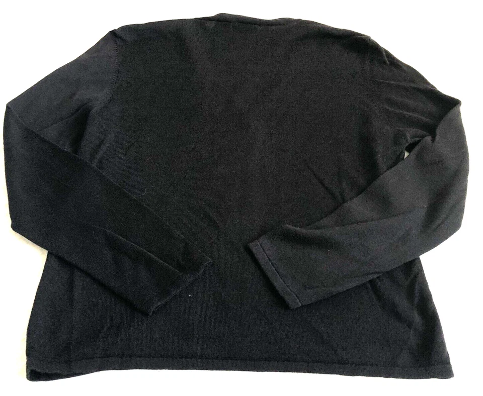 Cárdigan suéter Hillard & Hanson para mujer talla M con botones con cuentas manga larga Foto 4 de 4