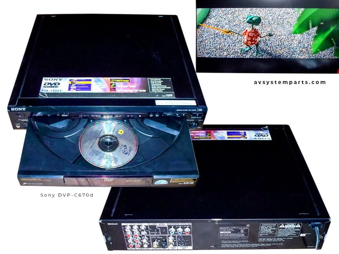 Sony 5 disc dvd player surround sound sales