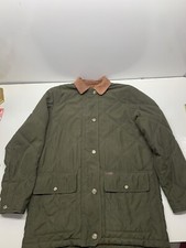 Lauren Ralph Lauren Quilted Barn Jacket Womens Small Green