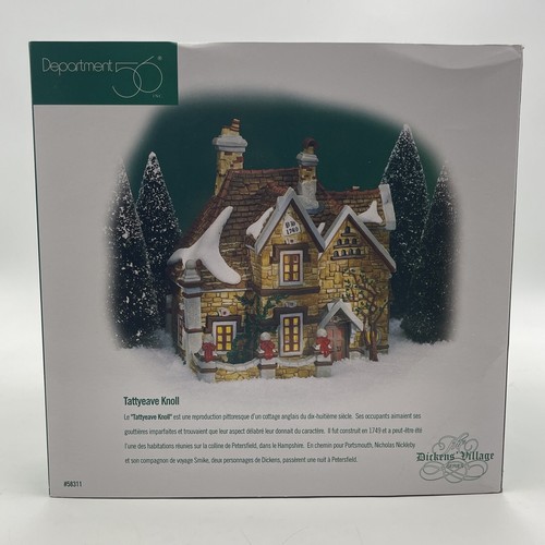 Department 56 Tattyeave Knoll #58311 Dickens Village Christmas Retired