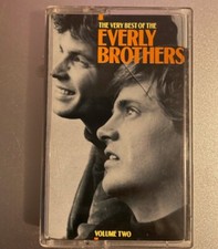 The Everly Brothers - The Very Best Of Vol 2  , Cassette Tape, Tested,