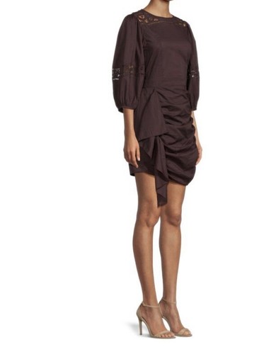 Rhode Pia Dress NWT | Size 4 | Chocolate - Bild 12 von 14