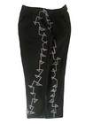 *Absodeitly Custom PL Kay Unger Slim Off Black Pants — photo 2
