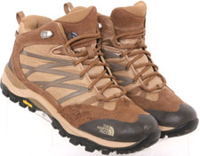 The North Face Brown Lace-Up Leather High Top...