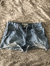 Denim Cut Off Shorts Size 5