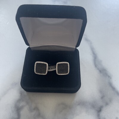 .925 Sterling Silver cufflinks Elegant Gifts For Him Birthday Groom Best Man Buy