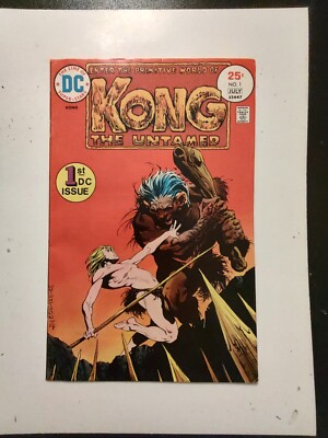 KONG THE UNTAMED # 1    Written by Jack Oleck   Cover by Bernie Wrightson    (B)