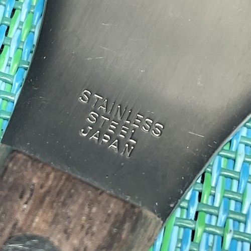 Vtg MCM Cheese Knife Sandwich Spreader Butter Spatula Japan Promo Micro Serrated - Imagen 2 de 11