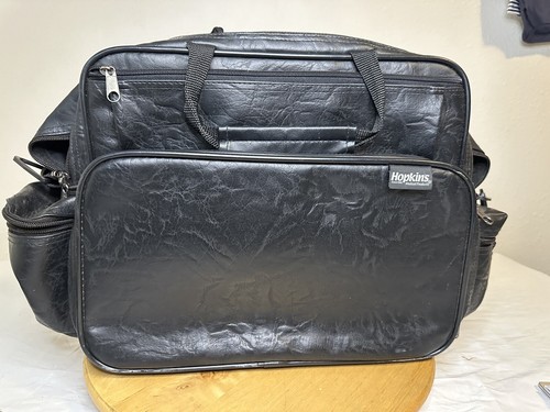 Hopkins medizinische Schulter Heim Gesundheit medizinische Tasche Reißverschlusstaschen schwarz Leder