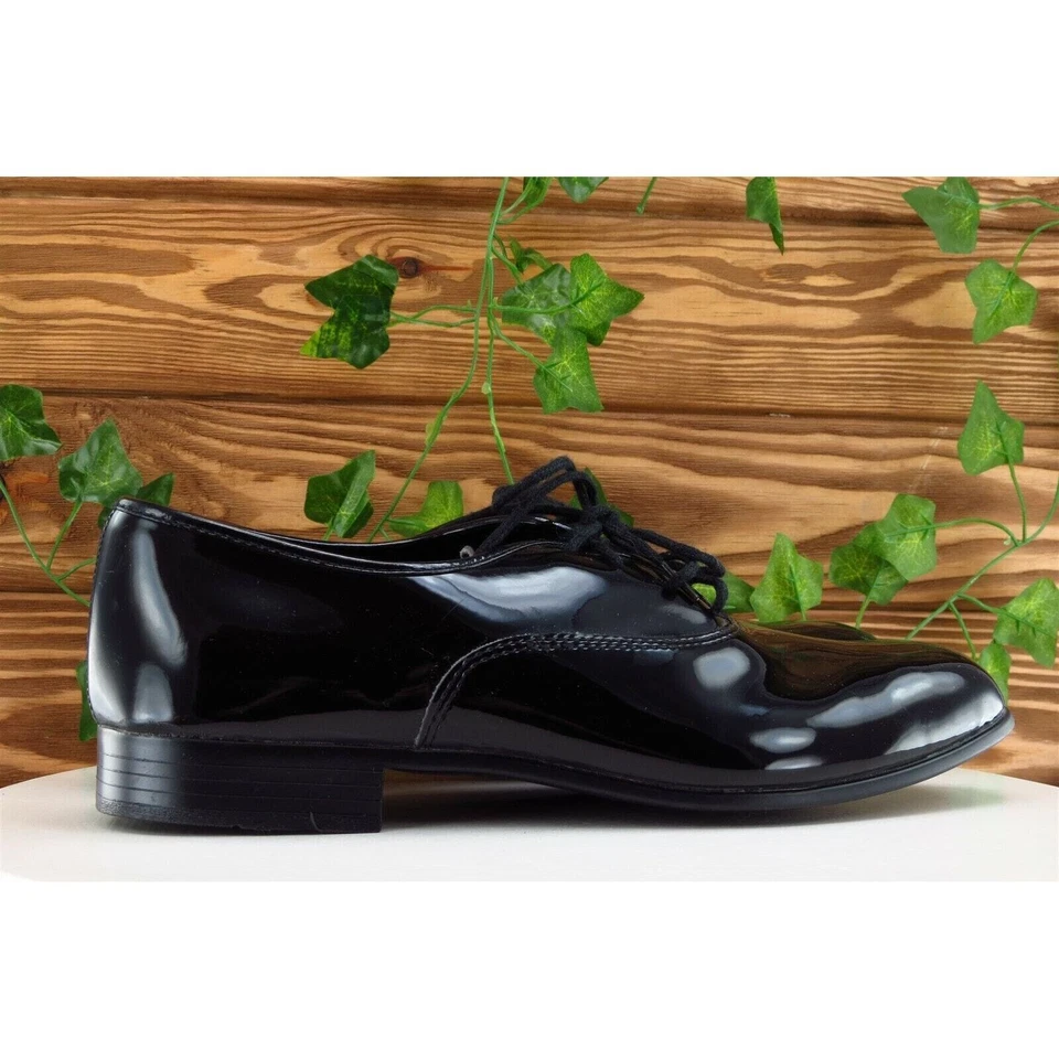 巴克莱鞋 10.5 M 码黑色德比牛津鞋合成男式 — 第 4/4 张图片