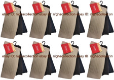 8 x 3Pair Total 24Pairs Dexter Boys' Socks, Dress, Shoe Size 3-9 NEW WITH TAG