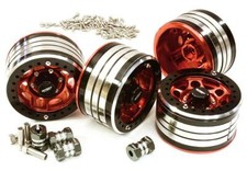 2.2x1.5-in. Machined High Mass Wheel (4) w/14...