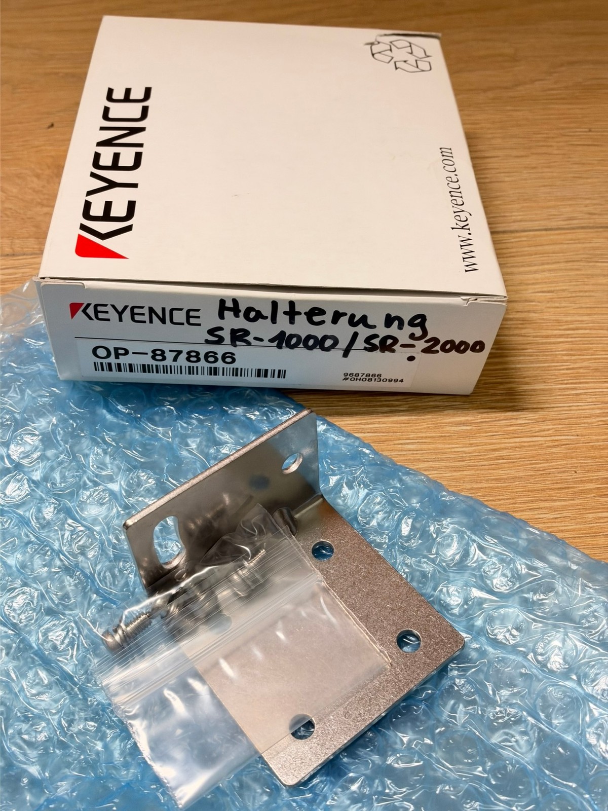 Keyence OP-87866 Halterung Montagewinkel für Barcodescanner SR-1000 SR-2000