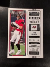 2022 Panini Contenders Season Ticket Tom Brady No. 93