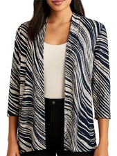 32. NWT WOMENS CHICO  S TRAVELERS 2P/LP DETAIL JACKET