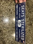 Vintage 1987 Ande Rooney Porcelain Sign Bathroom Seats Sterilized 5¢ Sanitary