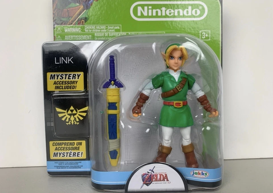 Figura World of Nintendo Link Serie 1-4 Zelda Ocarina Of Time Foto 2 de 4