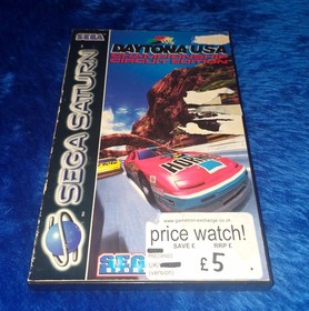 Daytona USA Championship Circuit Edition SEGA SATURN Racing Game PAL