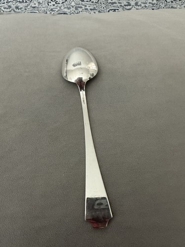 Cuillère de service en argent sterling Fairfax Gorham 8 1/2" 2,2 oz 64 gr. sans monogramme - Photo 3 sur 5