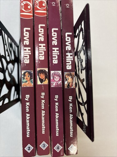 Love Hina 2,3,4,5 Manga by Ken Akamatsu English