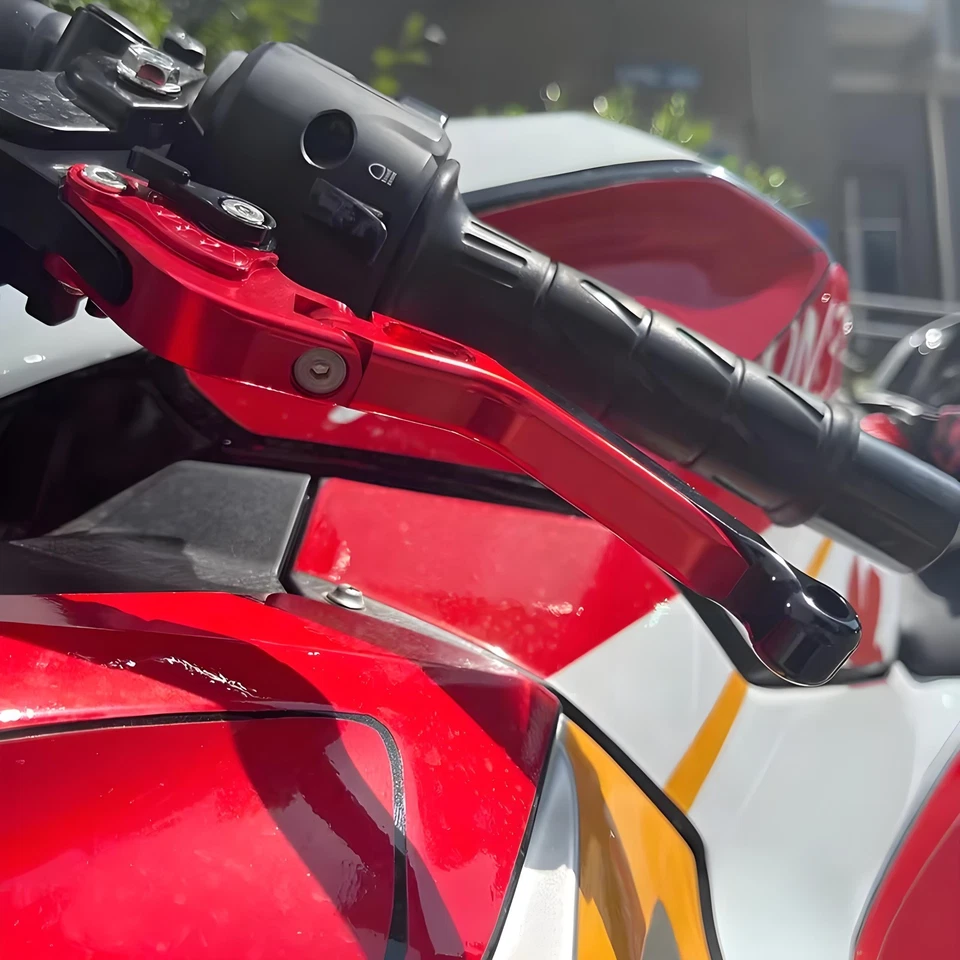 Para Suzuki Bandit GSF400 600 650 1200 1250 Palancas de embrague de freno Manijas Extremos de agarre Foto 3 de 4