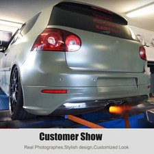 Carbon Heckdiffusor Für VW Golf 5 R32 Hatchback 2005-2008 Schwarzer Spoilerlippe