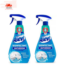 Asevi Bathroom Disinfectant cleaner spray 720ml x 2 8.60 per litre