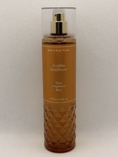 Bath Body Works GOLDEN SUNFLOWER Fine Fragrance Mist 8 fl oz Body Spray