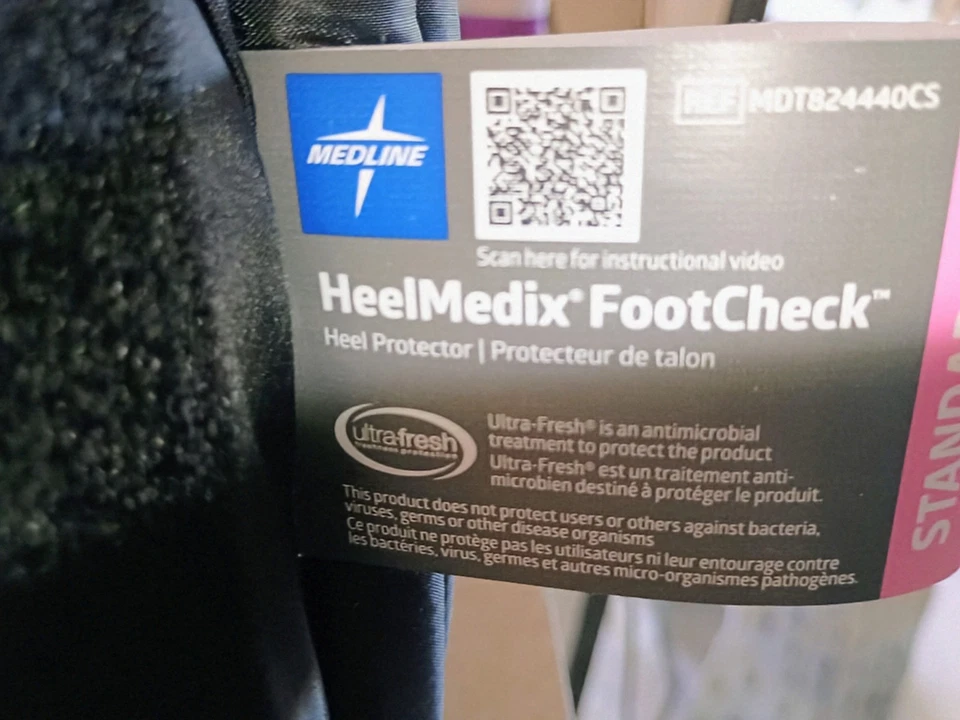 2 MedLine HEELMEDIX ADVANCED Protector de Talón Bota Acolchada Caída de Pie Estándar Foto 2 de 3