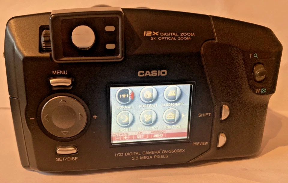Casio QV-3500EX Digital Kamera - in OVP - Top Zustand - Bild 4 von 4