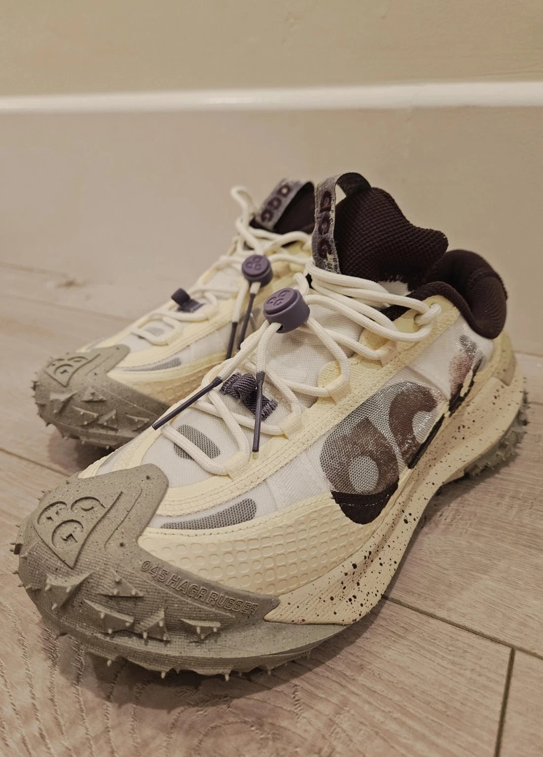 NEW NIKE SIZE 6.5 MEN'S MOUNTAIN LOW SAIL EARTH TRAIL HIKING SHOES