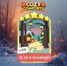 1 x To AIl A Goodnight - Golden Blitz Mono_poly_ Go Sticker Set 22-8