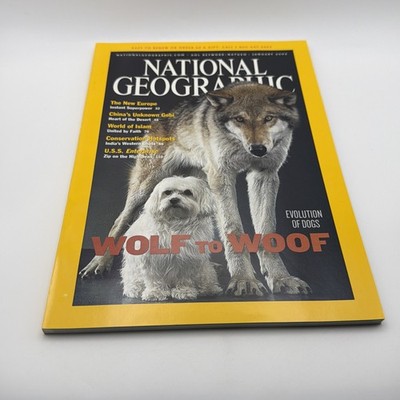 National Geographic Magazine January 2002 Wolf To Woof Evolution Of Dogs