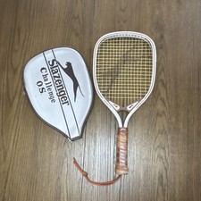 Vintage Slazenger Challenge O.S. Tennis Racket 18 Original Cover Classic Grip