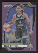 2024 Panini Prizm WNBA #131 Moriah Jefferson Purple Prizms #/149