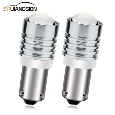 2X Bay9s H21W 435 Canbus 5W SMD Birne Ersatzteil Xenon Weiß Rückwärtsnebel
