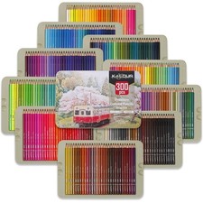 Imagen de Professional Colored Pencils,Set of 300 Colors,Artists Soft Core Vibrant Color