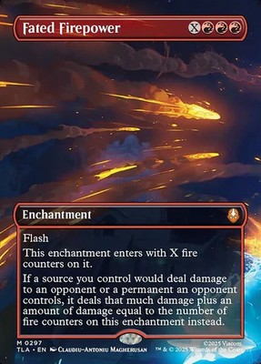 Fated Firepower - Borderless Foil - Avatar: The Last Airbender (TLA297)