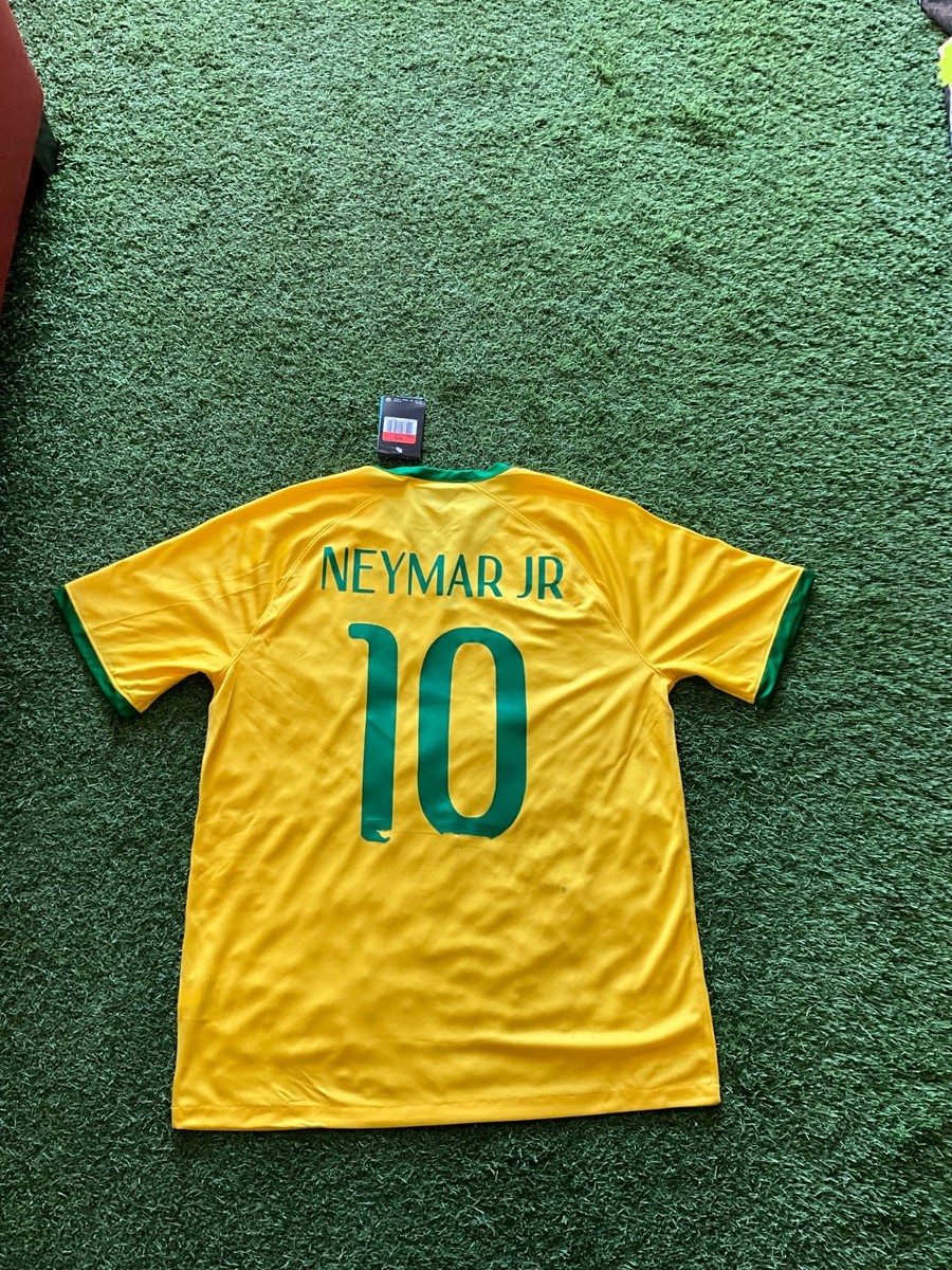 Nike Brasil Men's Home Jersey 13/14 Legend Neymar #10 (Defective