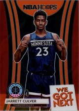 2019-20 Hoops Premium Stock We Got Next Red #21 Jarrett Culver - BSK