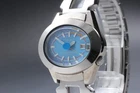 Vintage 1996 [Near MINT] SEIKO Alba Aka V782-5A40 Blue Dial Quartz Ladies Watch