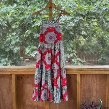 BOG Collective Colorful Printed Sleeveless Mini Dress Size XS. NEW